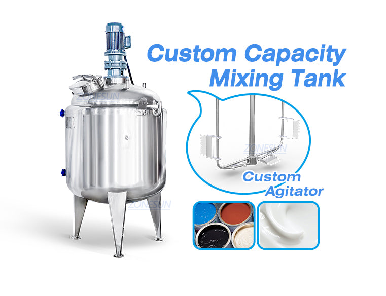 What Is Mixing Tank and How To Choose A Mixing Vessel ZONESUN