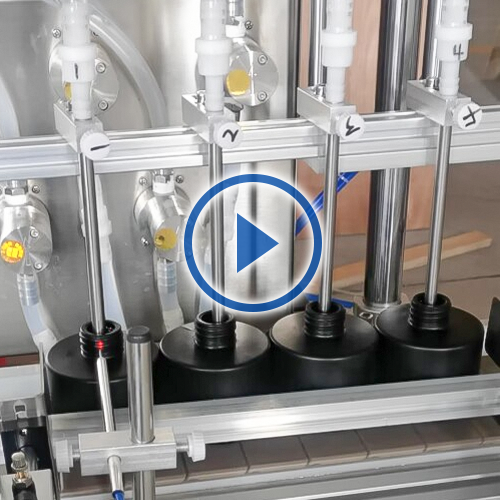 tabletop fragrance oil filling line