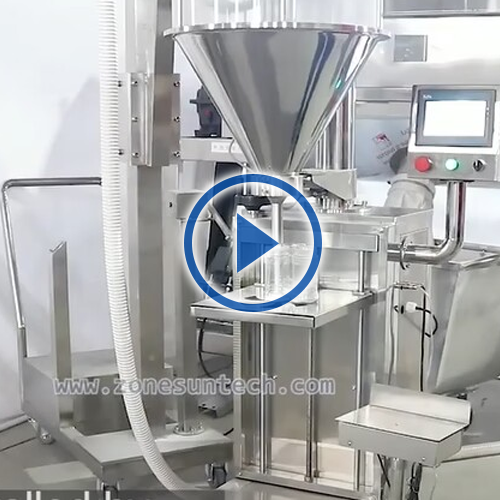 powder filling machine with powder mixing machine