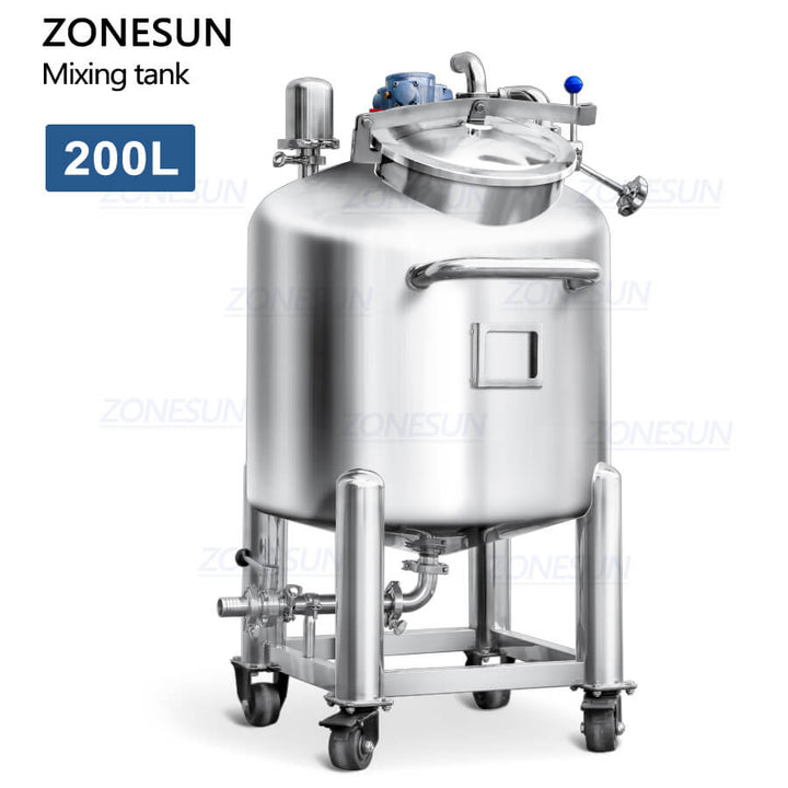 200L pneumatic mixing equipment