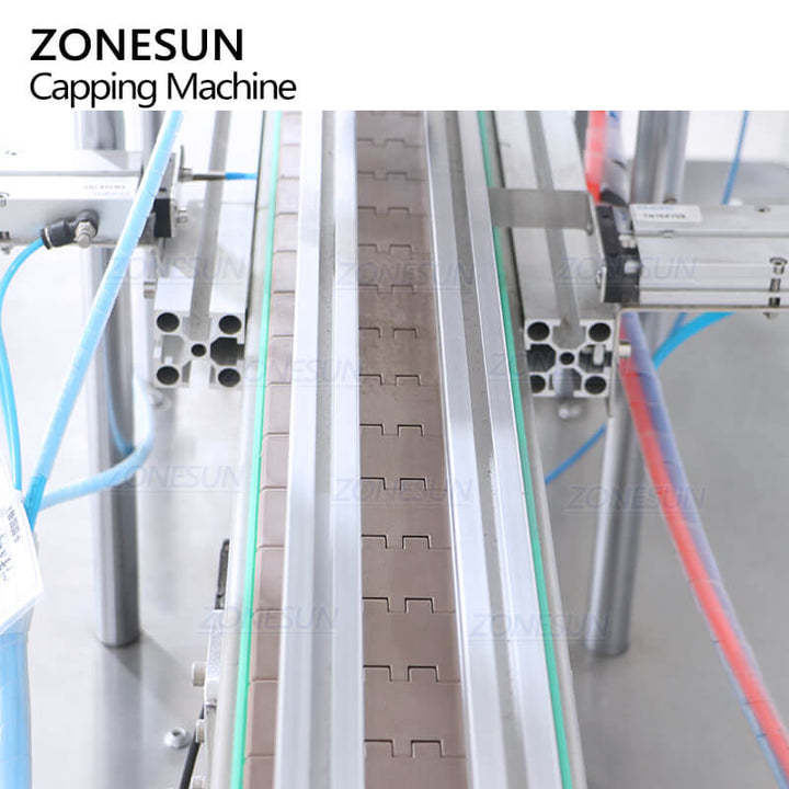 conveyor of perfume spray capper