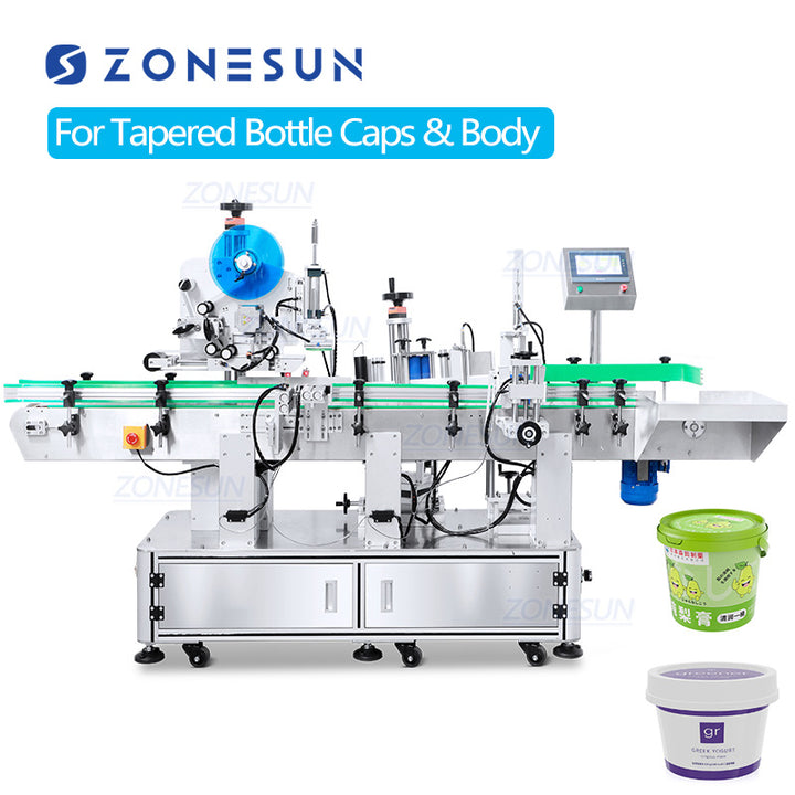 fruit jam bucket labeler machine