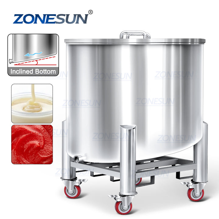 storage tank for cosmetic cream