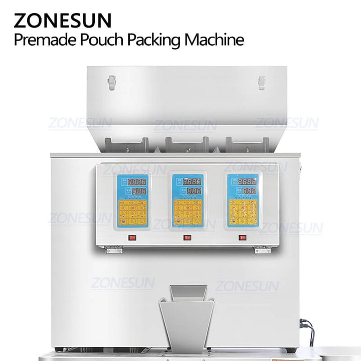 weighing scale of granule packaging machine