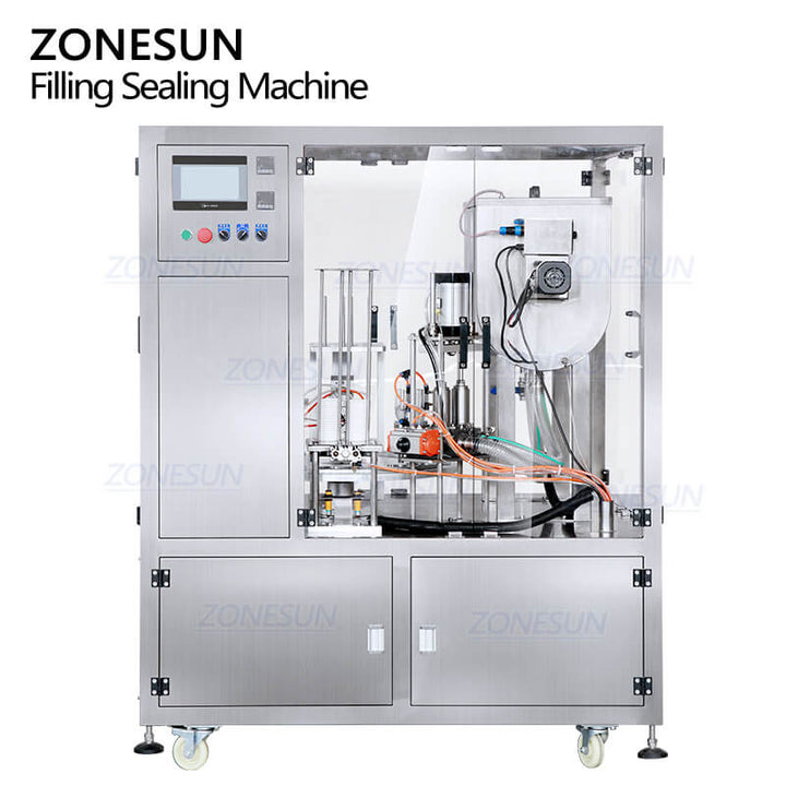 cup filling and sealing machine