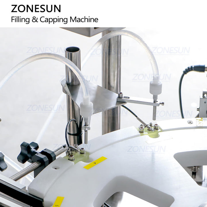filling nozzles of filling machine