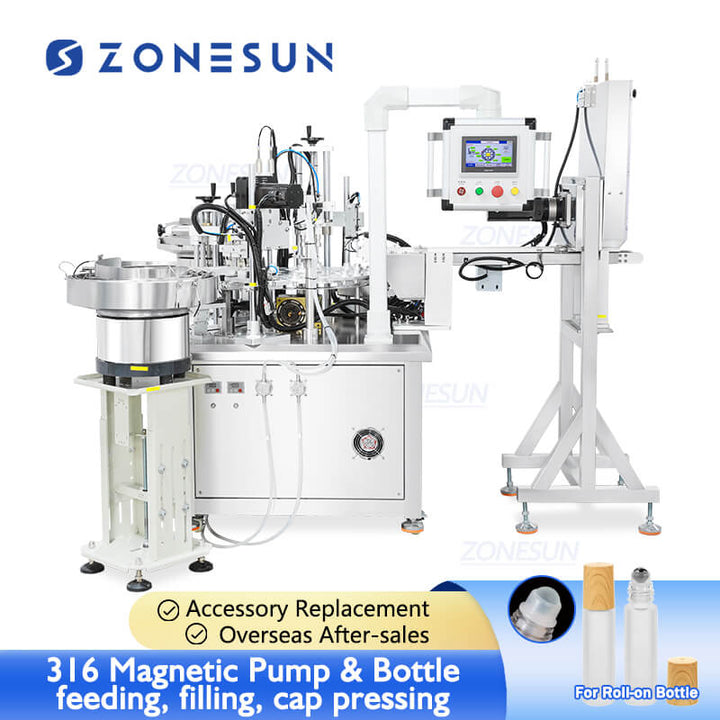 filling capping machine for deodorant