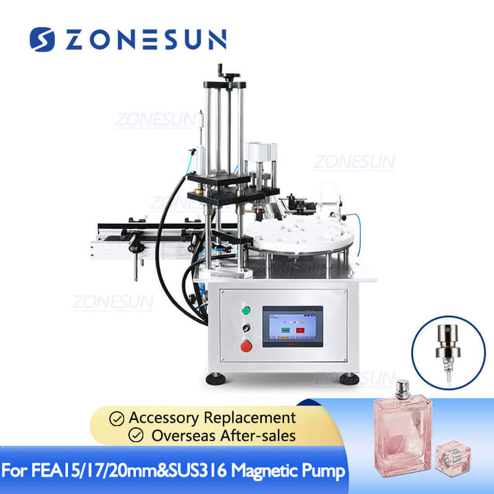 filling capping machine for perfume