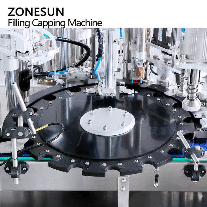 ZONESUN ZS-AFC28A مضخة تمعجية أوتوماتيكية أحادية الكتلة للعطور بالزيت العطري للسيارة ناشر زجاجات صغيرة غير منتظمة وتغطية الزجاجات