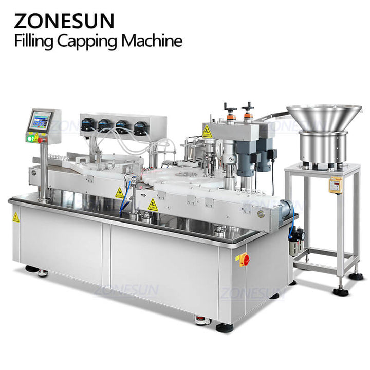 vial filling capping machine