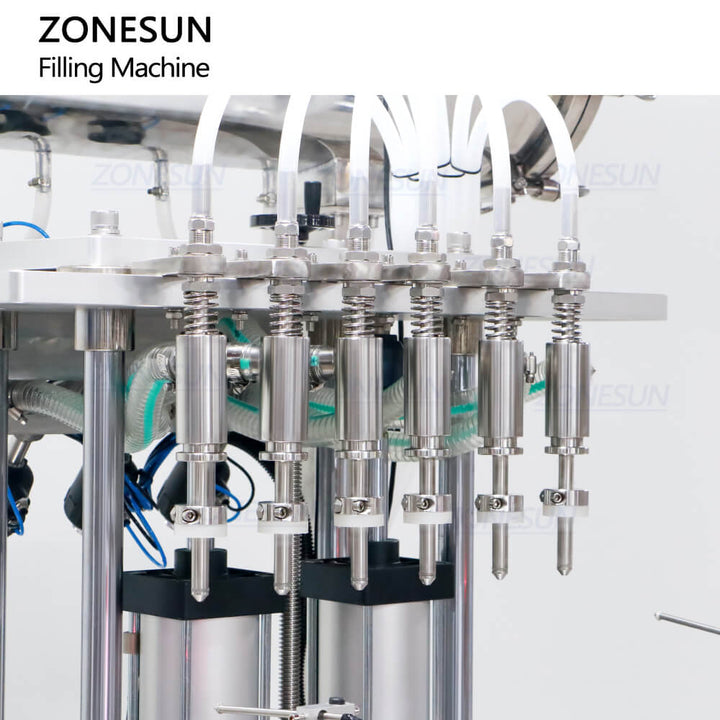 filling nozzles of beer filling machine