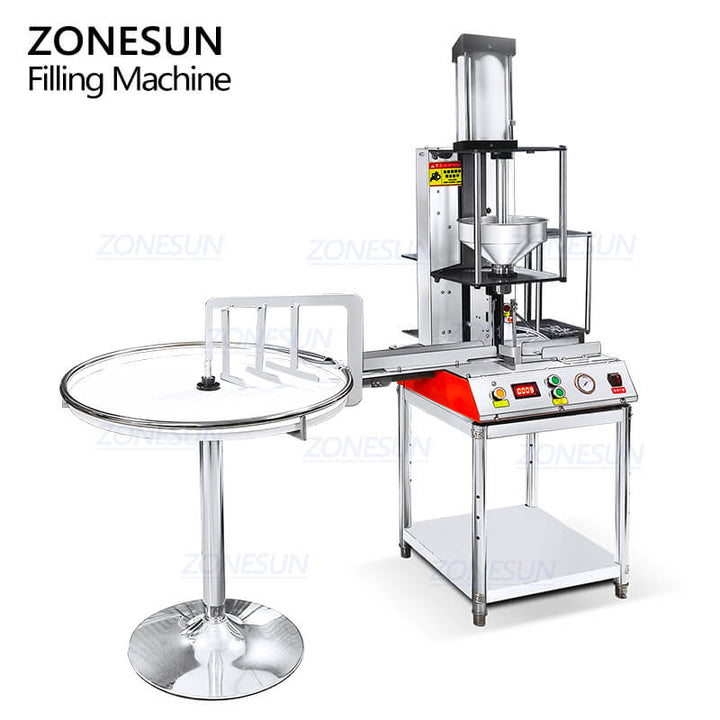 automatic filling machine for aerosol cans