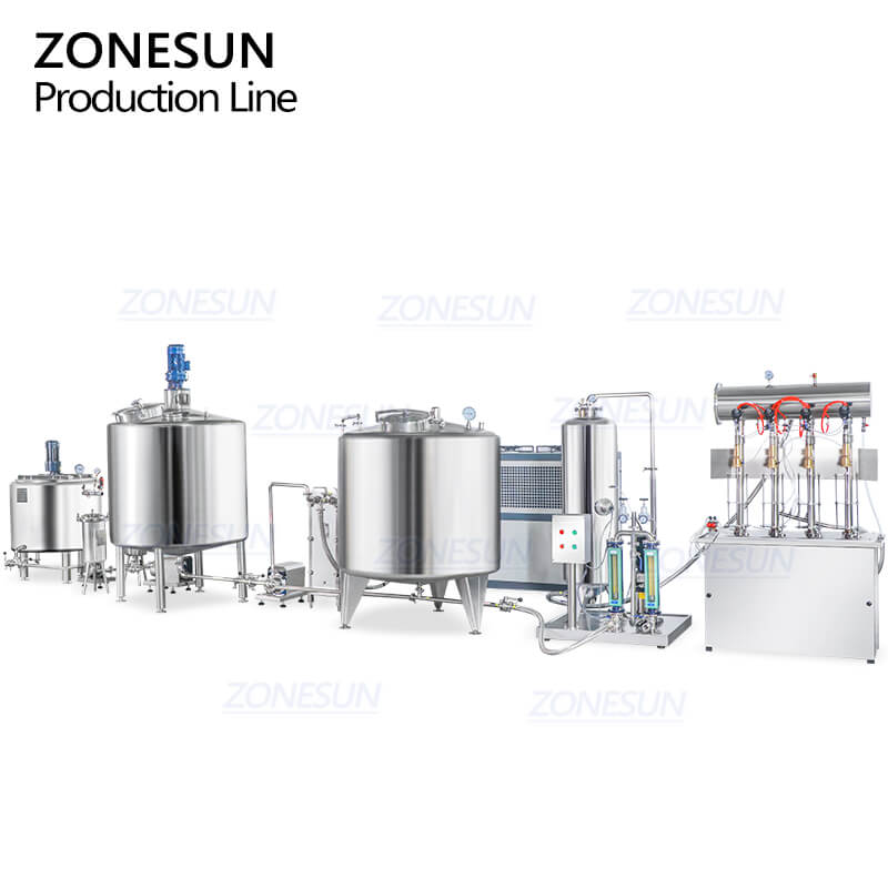 isobar filling machine for soda water