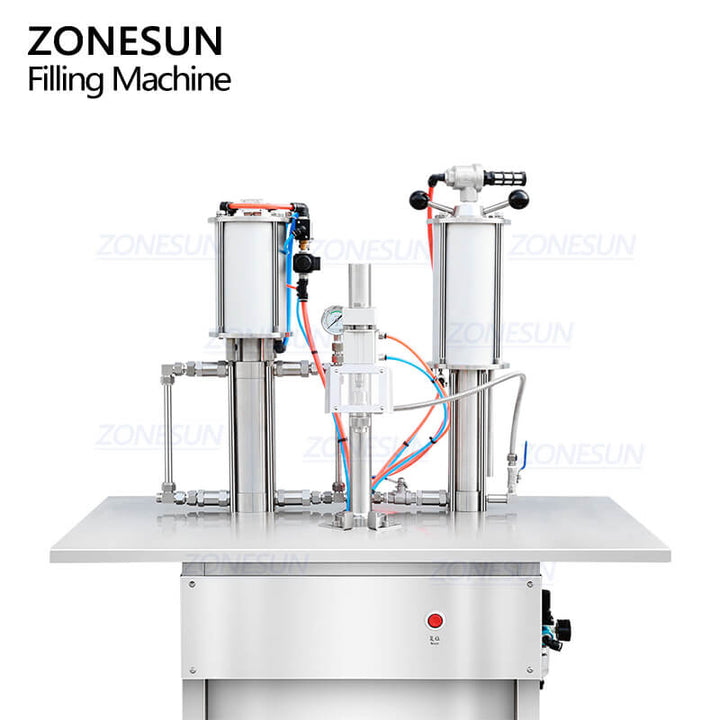 pneumatic control system of aerosol filling machine