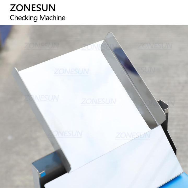 feeding inlet of automatic checkweigher