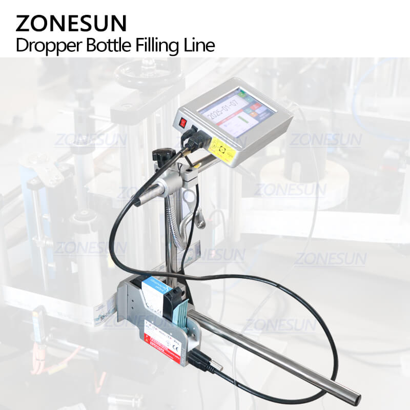 inkjet coder of filling line