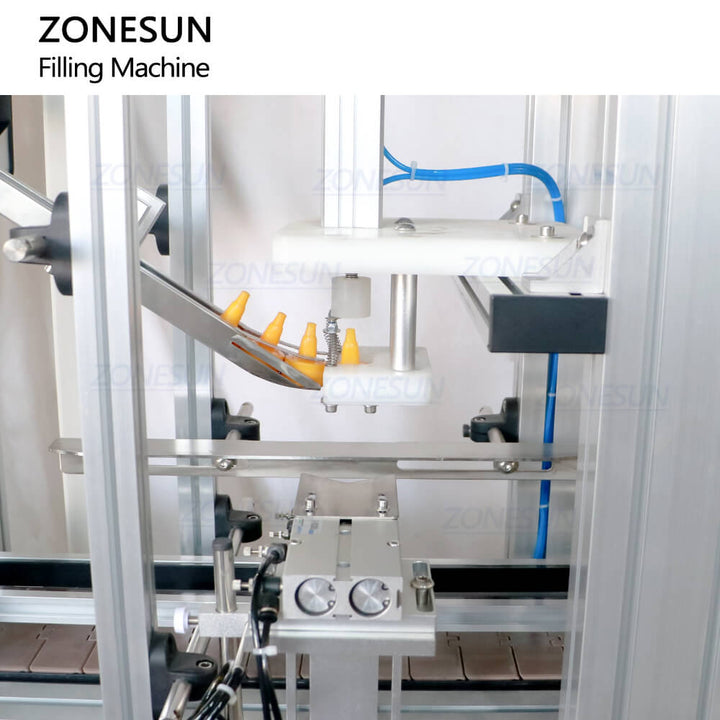 capping structure of paste filling machine