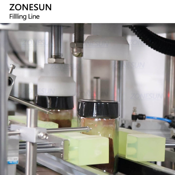 capping structure of filling line