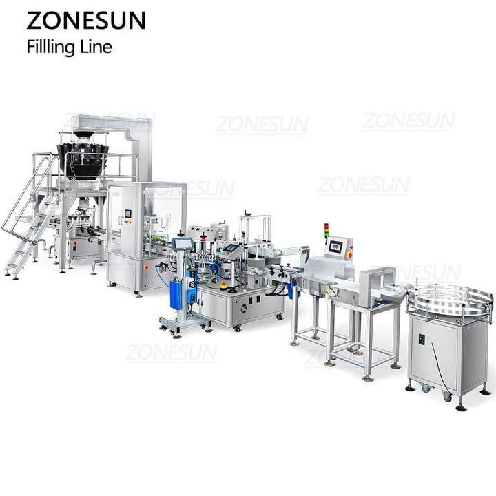 zs-fal180g7 automatic grain filling line for herb seasoning