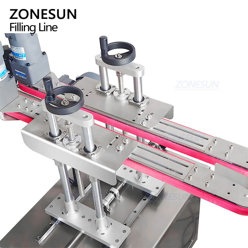 clamping conveyor of filling line