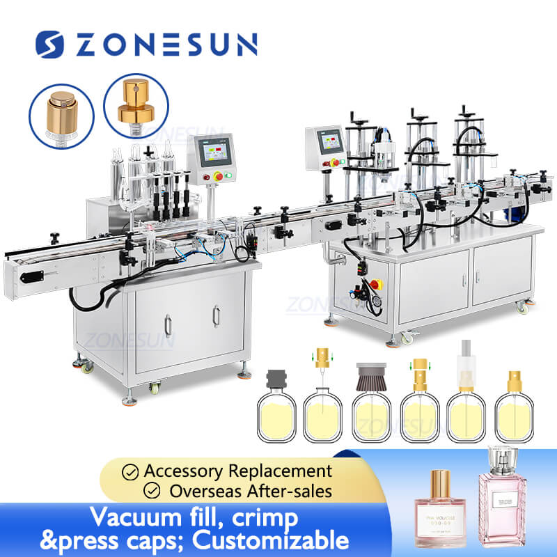 ZS-FAL180X perfume filling capping machine