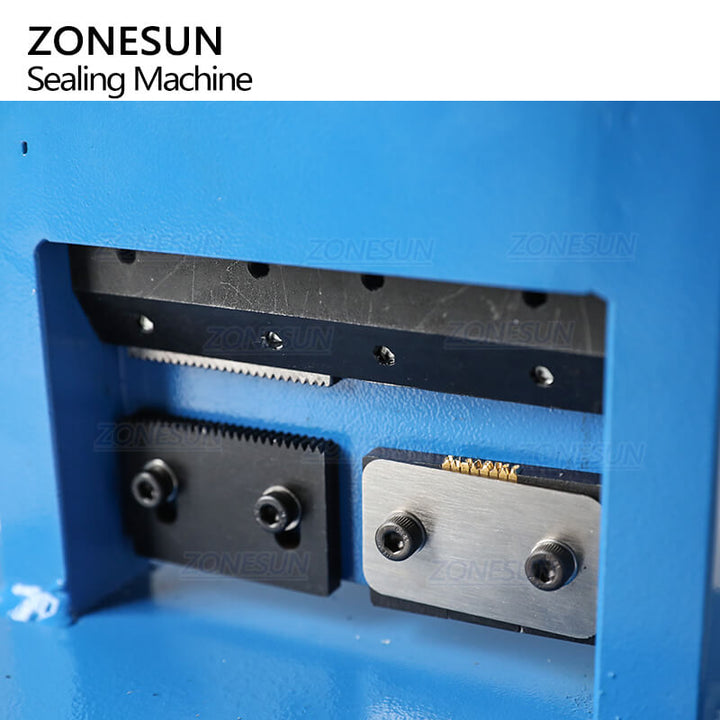 sealing structure of manual tube sealer