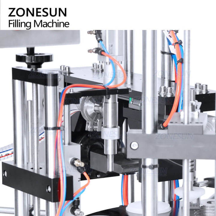 piston pump filling nozzle of hand cream filling sealing machine