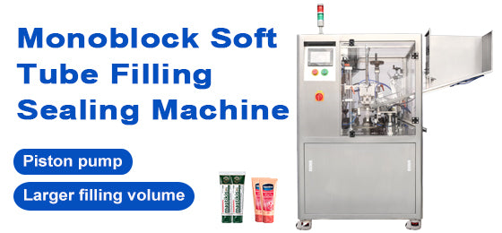 cosmetic cream tube filling sealing machine