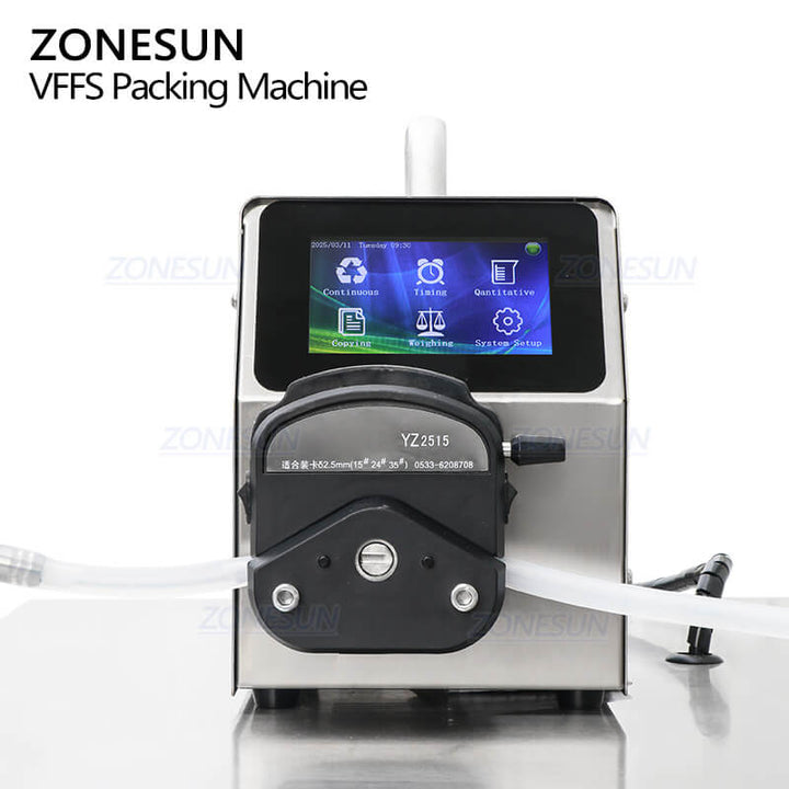 peristaltic pump of filling machine