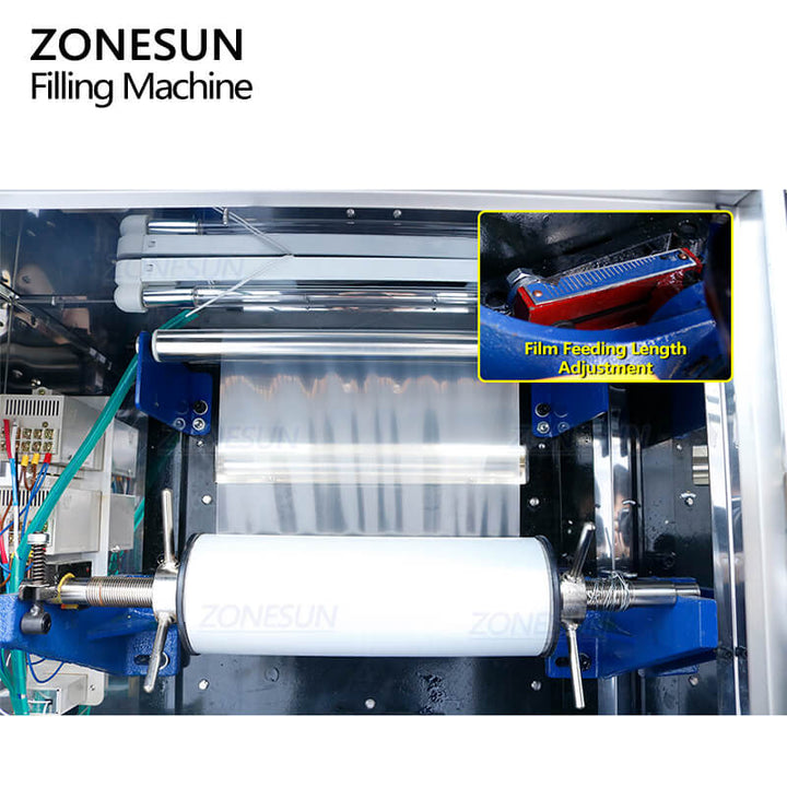 forming structure of liquid packaging machine