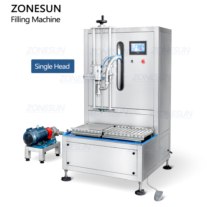 single head liquid weight filling machine