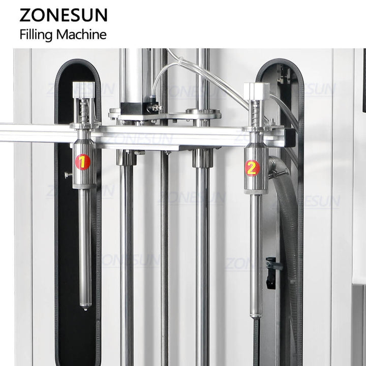 diving filling nozzles of tote filling machine