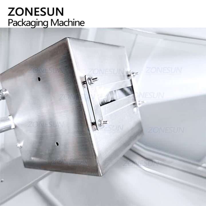 visual counting structure of counting packaging machine