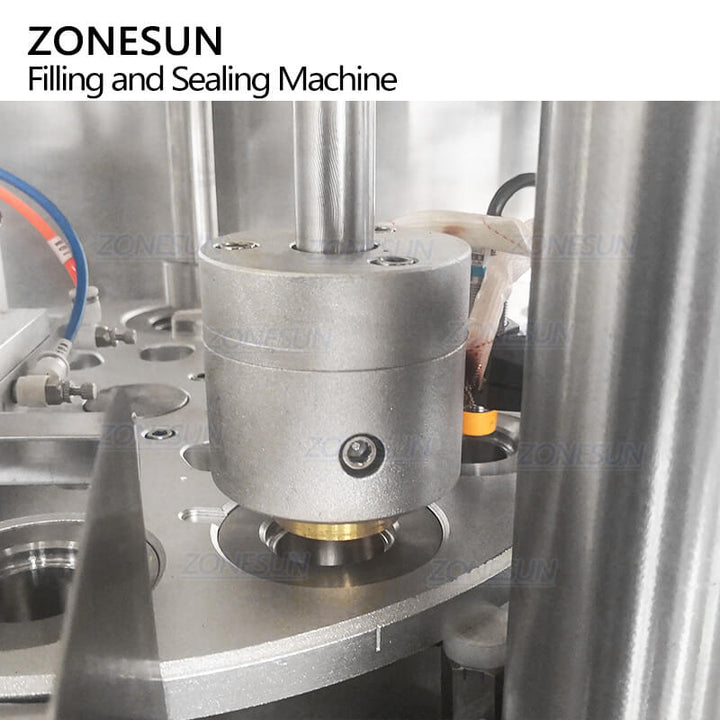 sealing structure of powder filling machine