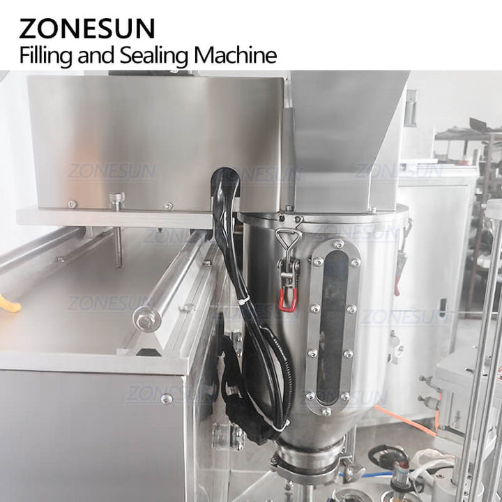 servo driven system of powder filling machine