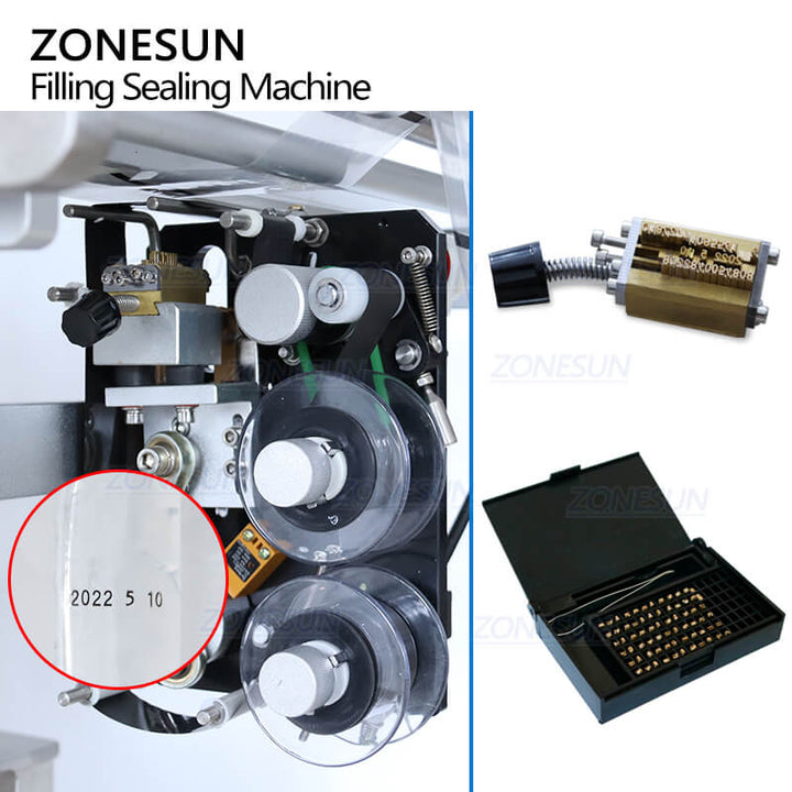 coder of paste filling machine