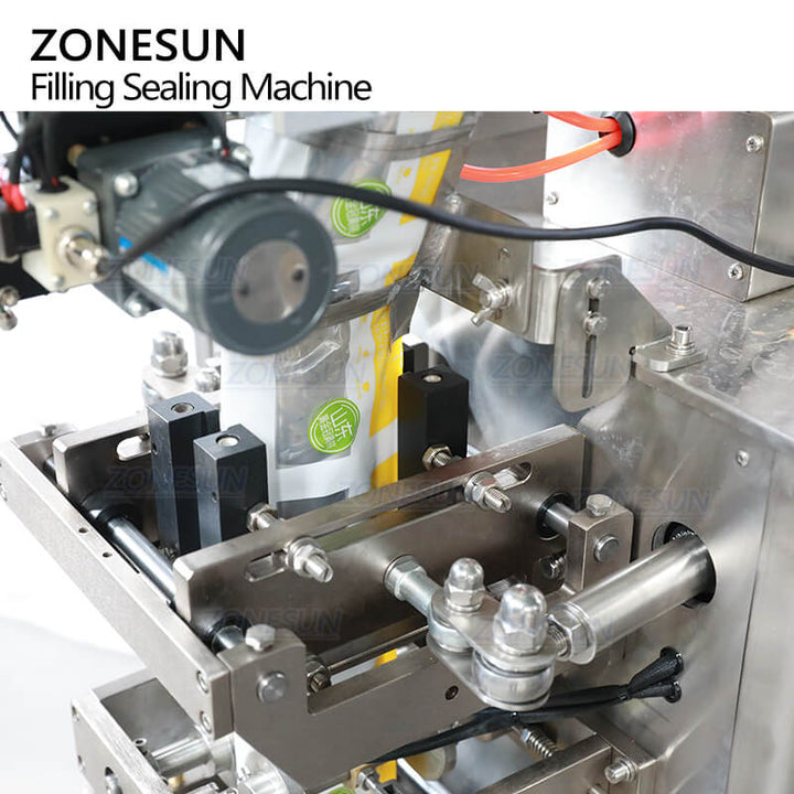 forming structure of paste filling machine