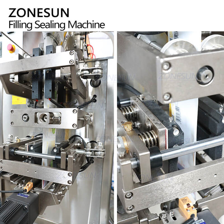 sealing structure of paste filling machine