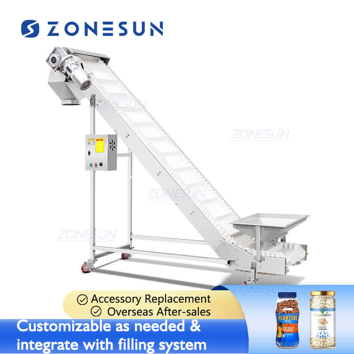 inclined elevator conveyor belt