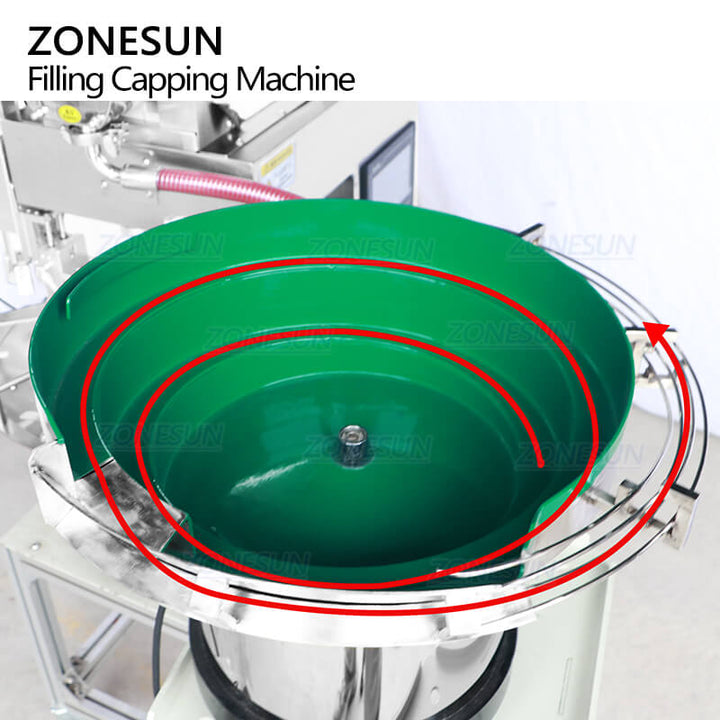 vibratory bowl sorter of paste filler