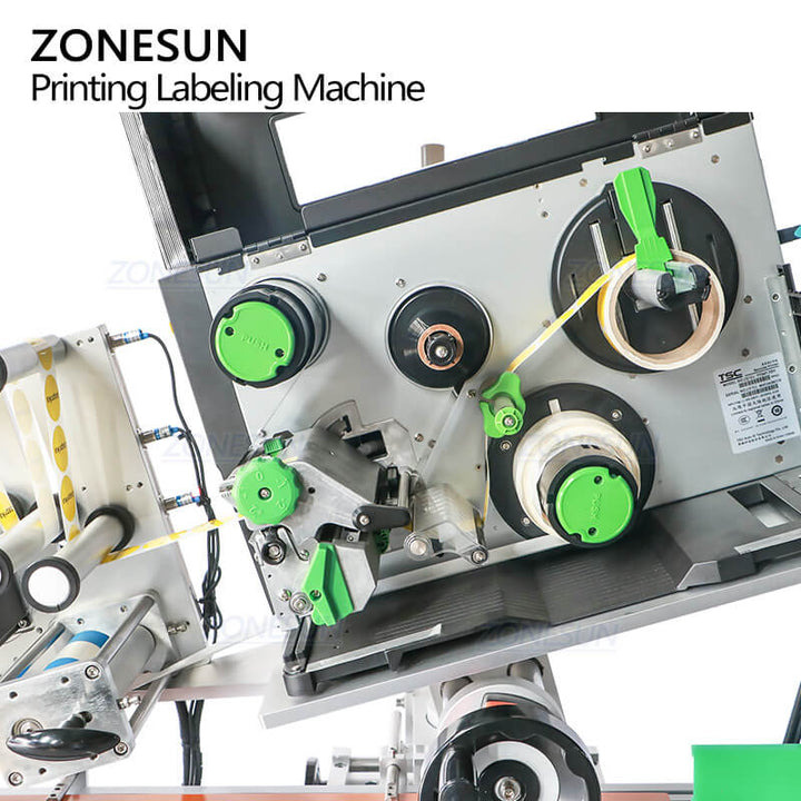 printing structure of labeling machine