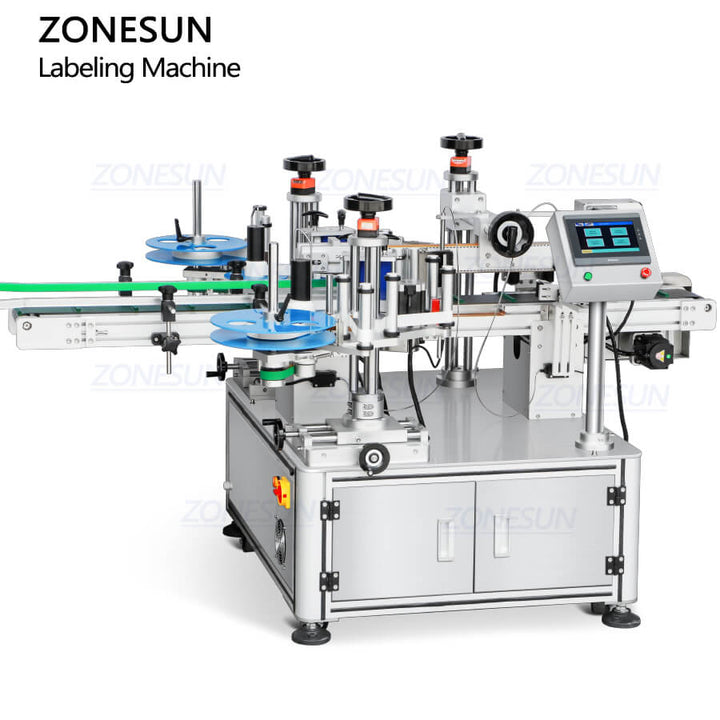 automatic paper box corner labeling machine