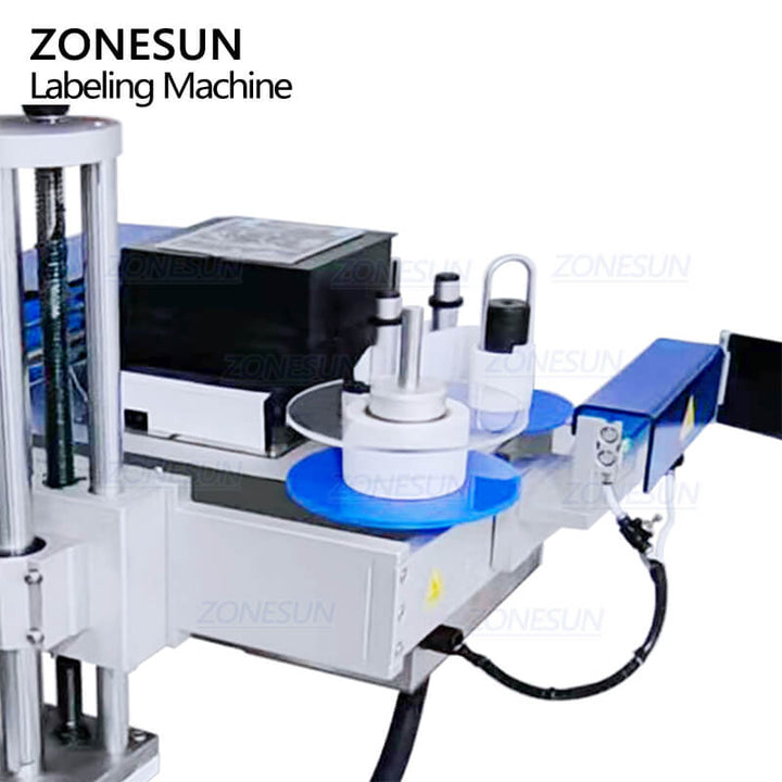 printing structure of labeling machine