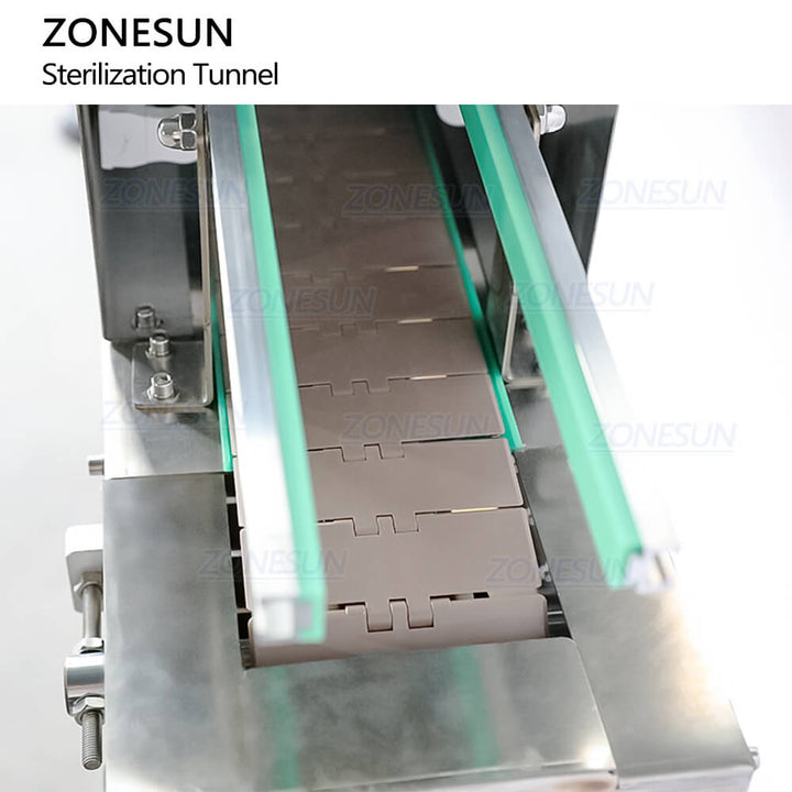 ZONESUN ZS-UVS1 Automatic UV Germicidal Tunnels Sterilization Disinfection Tunnel With Conveyor Belt  For Automatic Production Line