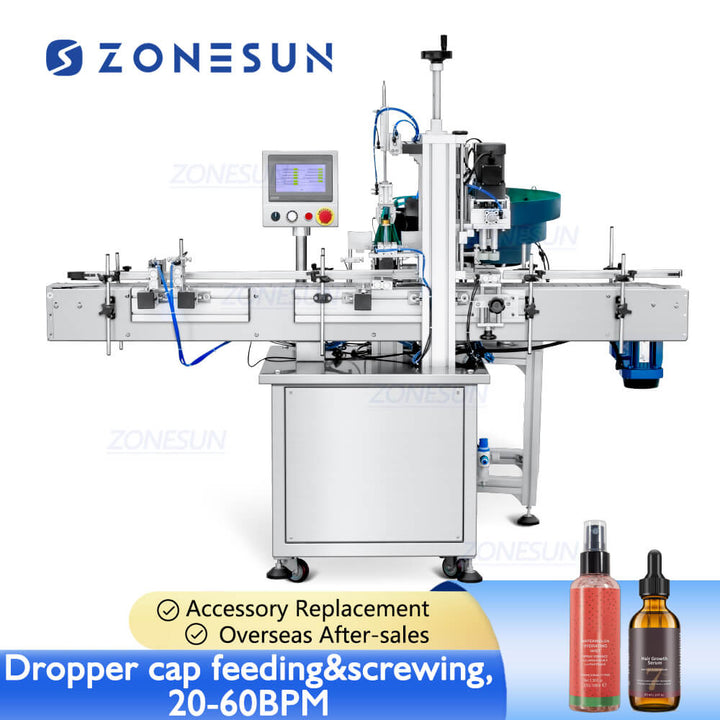 automatic capping machine for essential oil