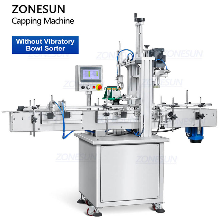 automatic capping machine without vibratory bowl