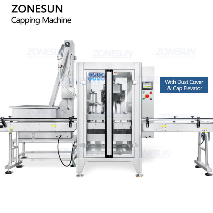 ZS-XG441RS automatic capping machine with dust cover