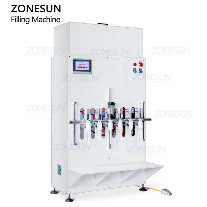 automatic PP material corrosion-resistant filling machine for toilet bowl cleaners