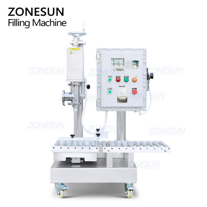 weighing filling weighing machine for acetone