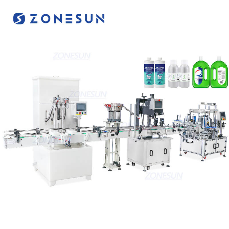 bleach filling machine